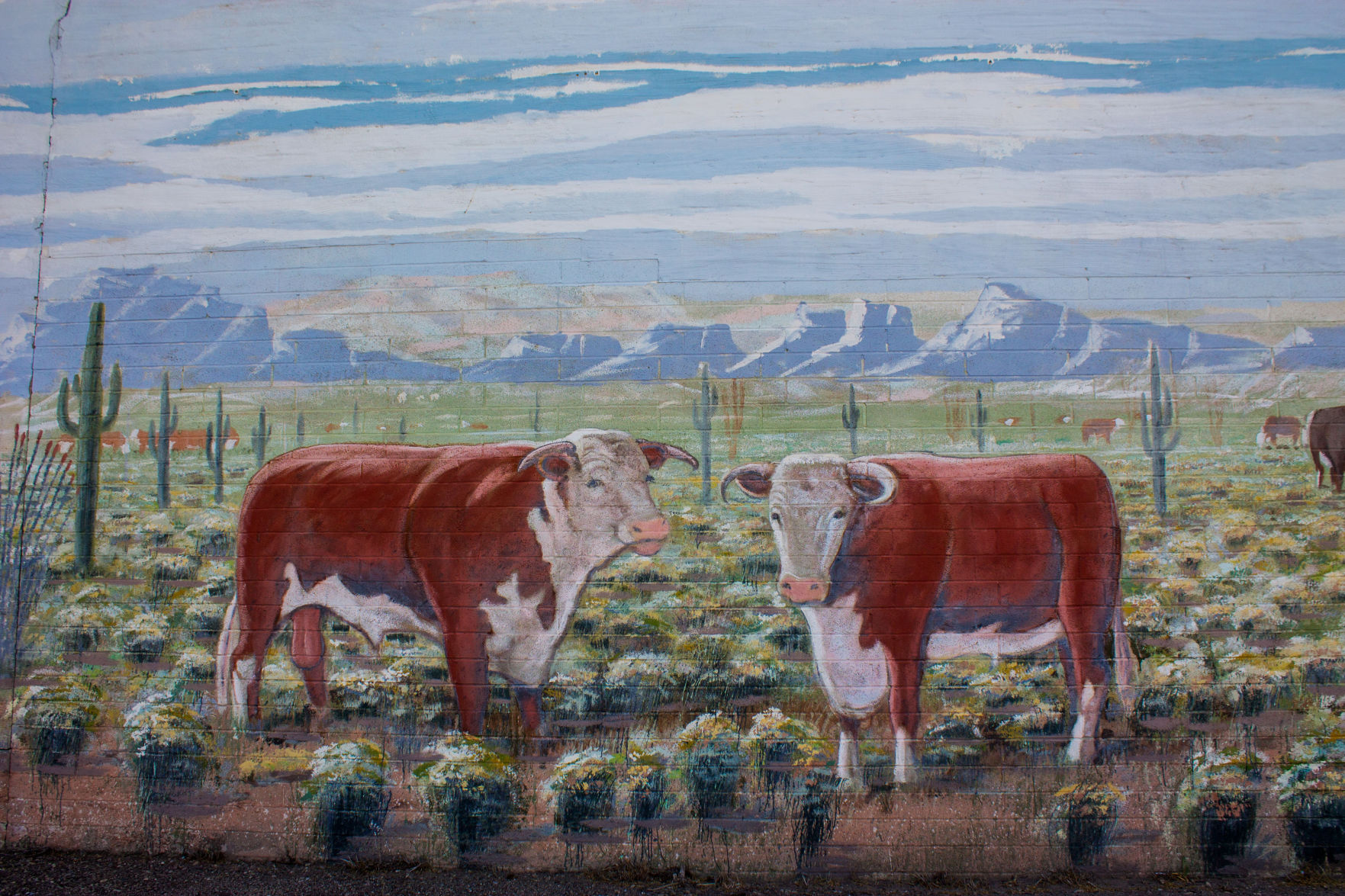 Farmer John's mural